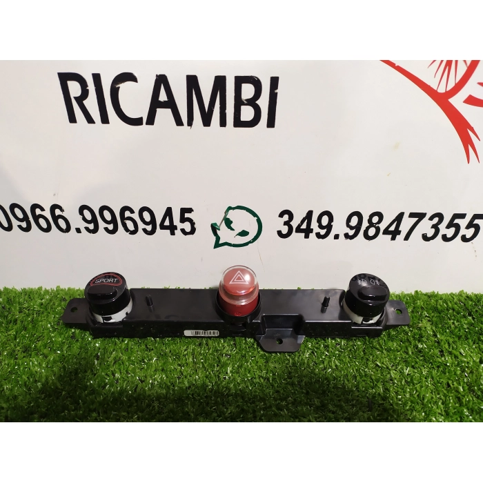 735451110 GRUPPO COMANDI FARI QUATTROFRECCE EMERGENZA SPORT FIAT 500 500 C ABARTH