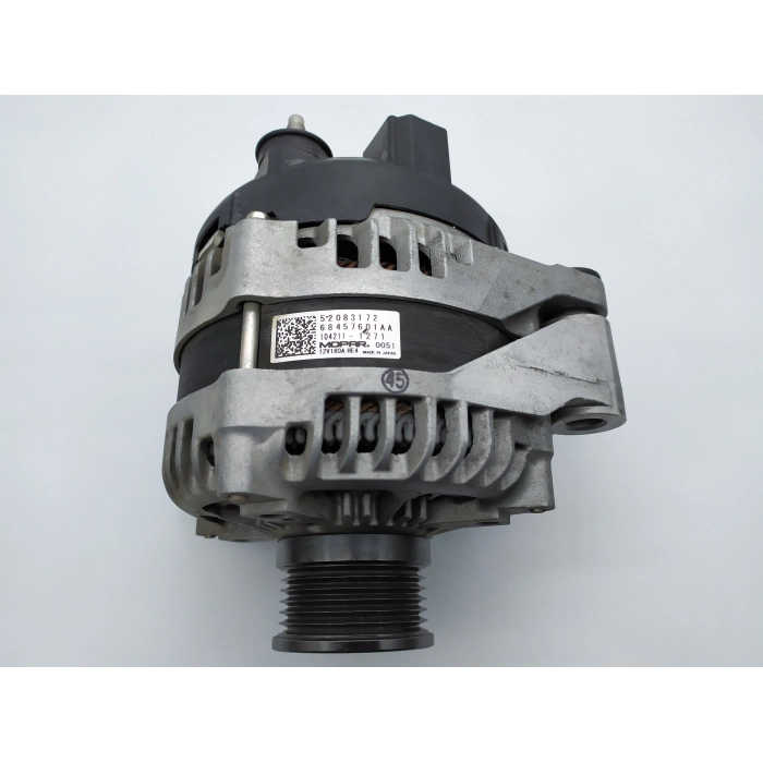 52083172 ALTERNATORE ORIGINALE USATO 12V 180A FIAT 500X 1.6 MTJ \ JEEP RENEGADE 1.6 MTJ \ JEEP COMPASS 1.6 MTJ