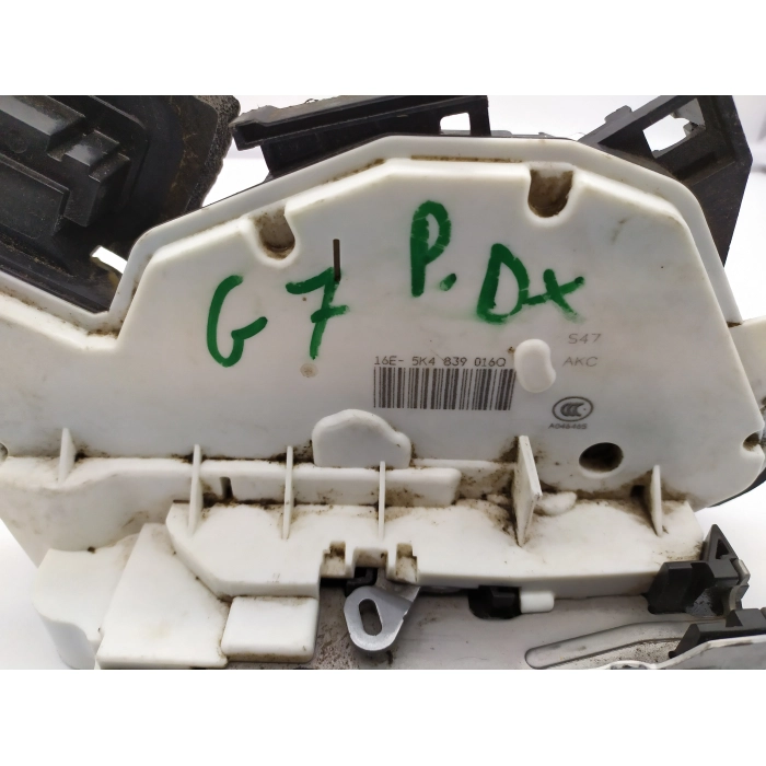 5K4839016Q SERRATURA CHIUSURA PORTA POSTERIORE DESTRO DX VOLKSWAGEN GOLF VII 7 (2012\2019)