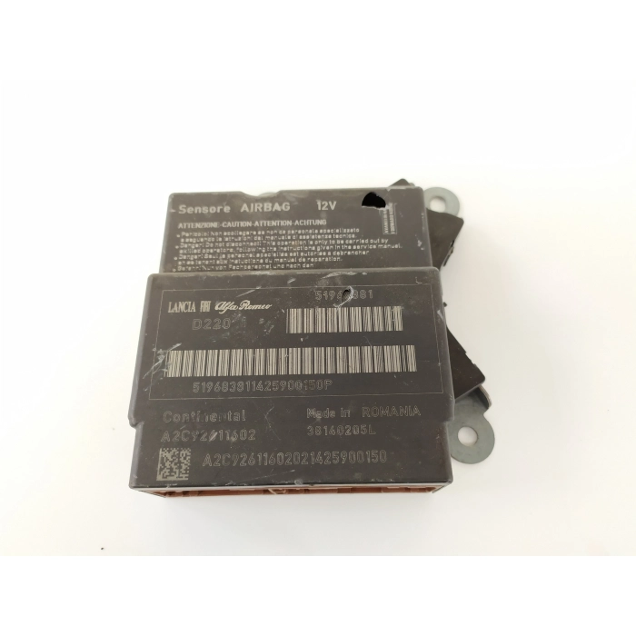 51968381 CENTRALINA AIRBAG USATO CONTINENTAL FIAT 500L 1.3 (DAL 2012 IN POI >)