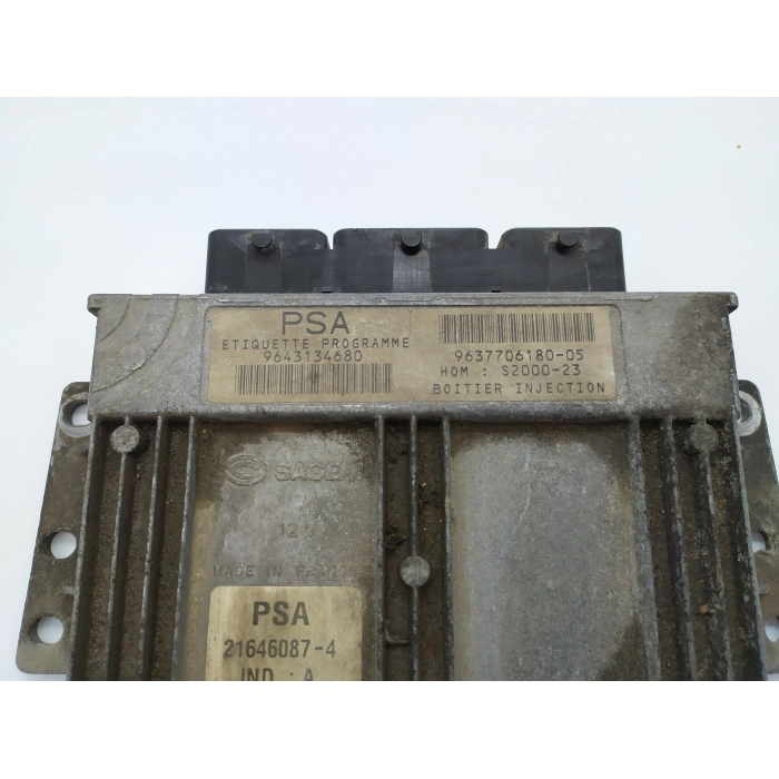 9643134680 CENTRALINA MOTORE INIEZIONE USATO PEUGEOT 206 1.4 (1998\2012) 1999