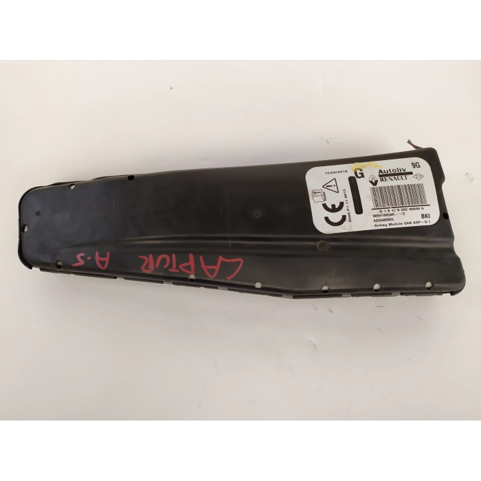 985H16834R AIRBAG SEDILE USATO LATO ANTERIORE SINISTRO SX RENAULT CAPTUR (J5) \ CLIO IV 4° (2012\2019)
