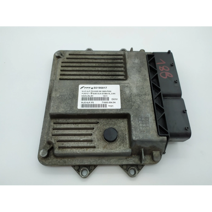 55195817 CENTRALINA MOTORE ECU USATA FIAT PUNTO (188) 1.3 MTJ 70CV (2003\2010)