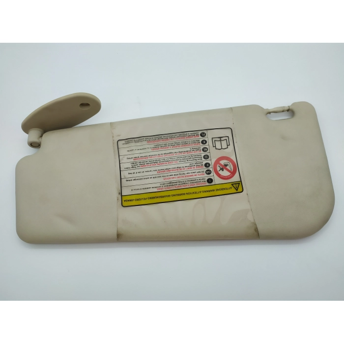 ALETTA PARASOLE LATO DESTRO DX USATO FIAT GRANDE PUNTO (199) 1.3 90CV (2005\2011) 2008