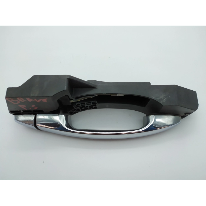 MANIGLIA ESTERNA CROMATA USATO PORTA POSTERIORE SINISTRO SX FIAT BRAVO 1.6 (2007\2014) 2008