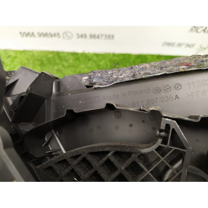 8Y1857035A CASSETTO VANO PORTAOGGETTI USATO CRUSCOTTO AUDI A3 (8Y) SPORTBACK (DAL 2020 IN POI >)