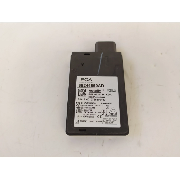 68244690AD CENTRALINA SENSORI DI PARCHEGGIO USATO JEEP COMPASS 2.0 CRD 4X4 (DAL 2016 IN POI >)