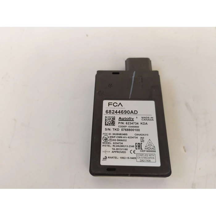 68244690AD CENTRALINA SENSORI DI PARCHEGGIO USATO JEEP COMPASS 2.0 CRD 4X4 (DAL 2016 IN POI >)