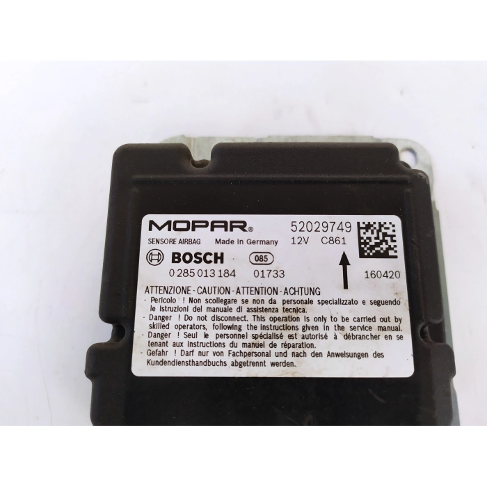 52029749 CENTRALINA AIRBAG BOSCH USATO FIAT 500X 1.3 MTJ (DAL 2014 IN POI >)
