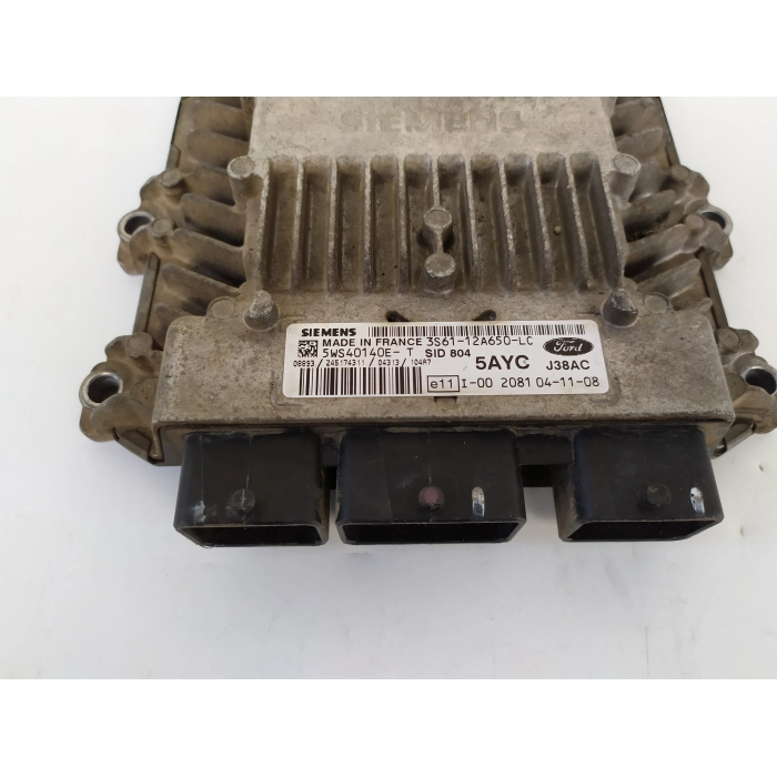 3S61-12A650-LC CENTRALINA ECU MOTORE SIEMENS USATO FORD FIESTA 1.4 TDCI (2002/2008)