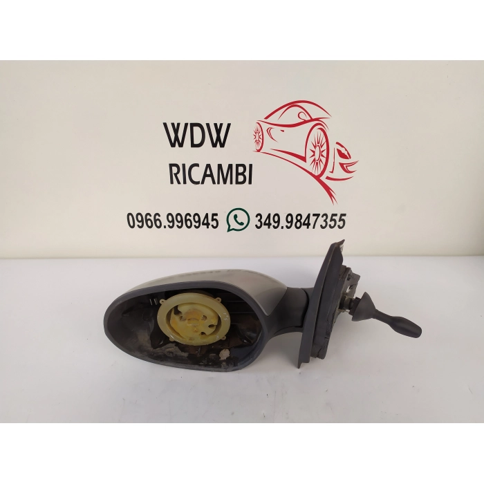 735339652 SPECCHIO SPECCHIETTO MANUALE LATO SINISTRO SX USATO LANCIA YPSILON Y 1.3 (2003\2011) 2007