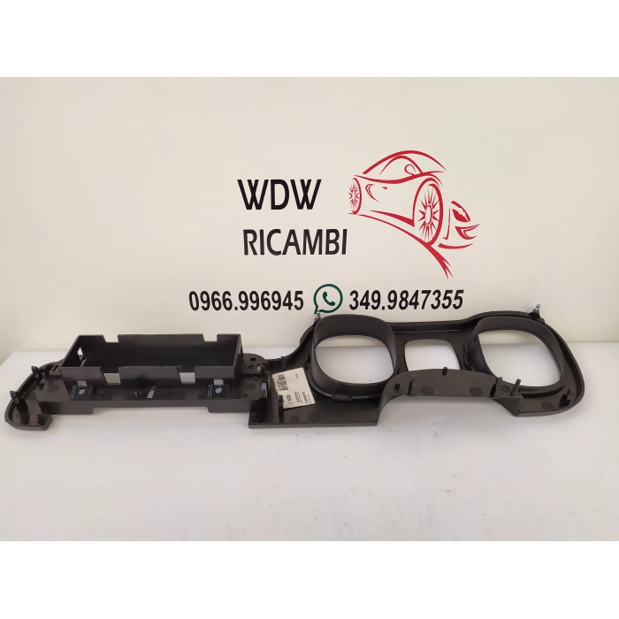 735491812 PLANCIA MASCHERINA CONTACHILOMETRI USATO FIAT PANDA 319 (DAL 2012 >) NERO NON LUCIDO