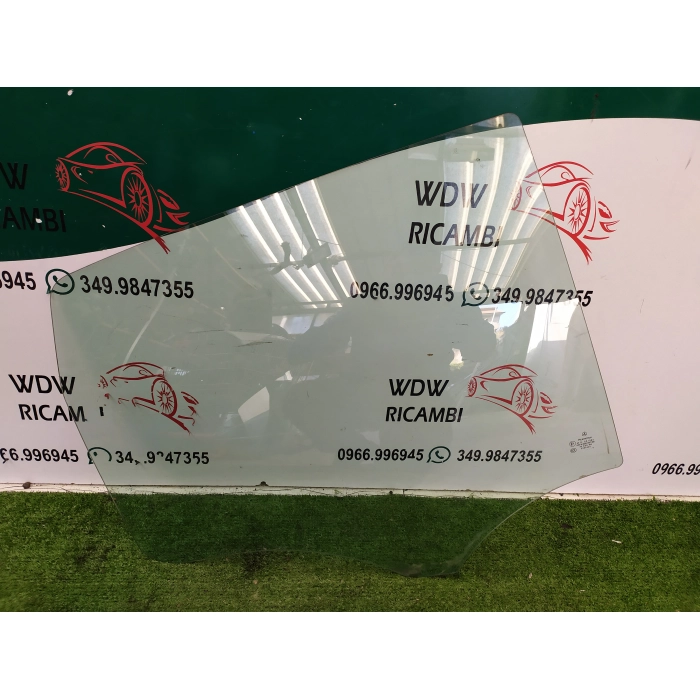 VETRO SCENDENTE PORTA POSTERIORE DESTRO DX USATO MERCEDES CLASSE A (W169) (2004\2012) 2005