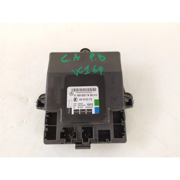 A1698207426 CENTRALINA PORTA POSTERIORE DESTRO DX USATO MERCEDES CLASSE A (W169) 180 CDI (2004\2012)