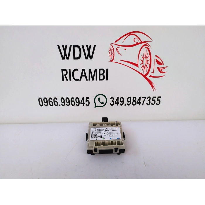 A2139001318 CENTRALINA USATO PORTA POSTERIORE SINISTRO SX MERCEDES CLASSE E W213 (2016\2023)