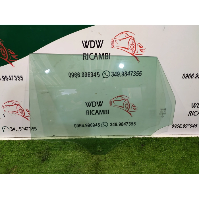 VETRO SCENDENTE USATO PORTA POSTERIORE SINISTRO SX RANGE ROVER LAND ROVER EVOQUE L538 1° (2011\2018) 2016