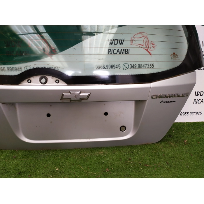 PORTELLONE POSTERIORE POST CHEVROLET KALOS GRIGIO COFANO 2002 - 2008