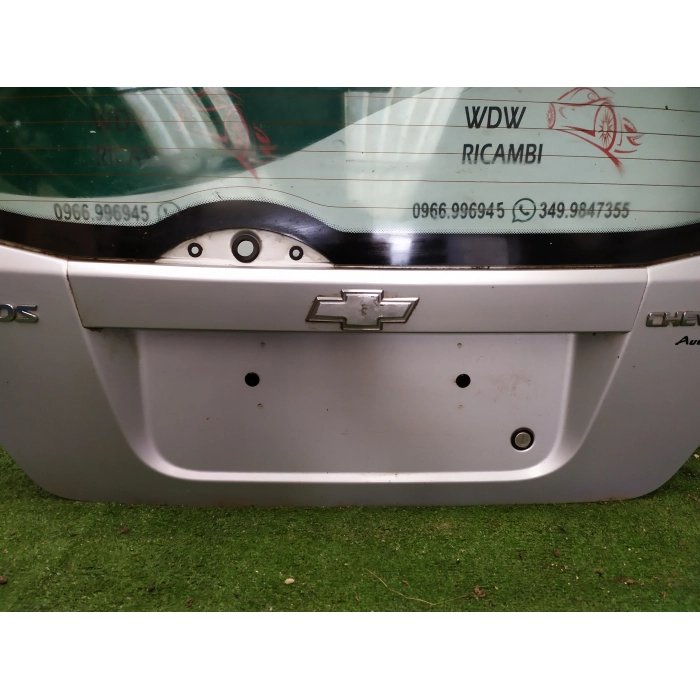 PORTELLONE POSTERIORE POST CHEVROLET KALOS GRIGIO COFANO 2002 - 2008