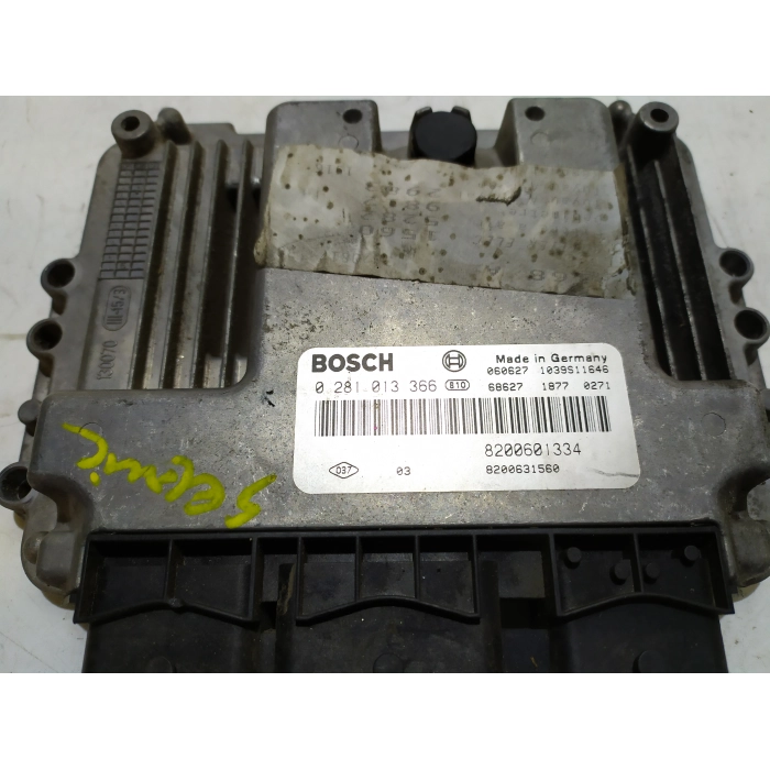 8200601334 CENTRALINA ECU MOTORE BOSCH USATO RENAULT SCENIC 1.9 DCI (2003\2009) 2007