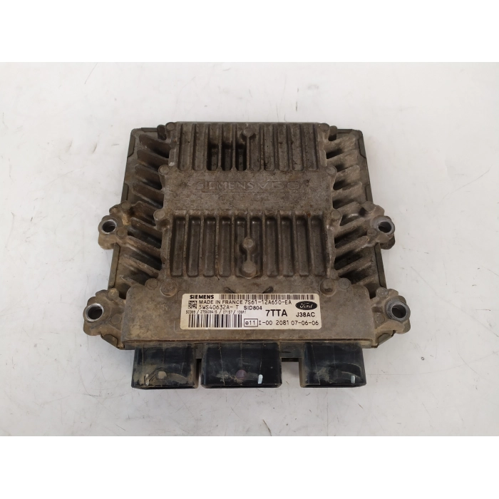 7S61-12A650-EA CENTRALINA SIEMENS MOTORE USATO FORD FIESTA 1.4 TDCI (2002/2008) 2007 5WS40632A