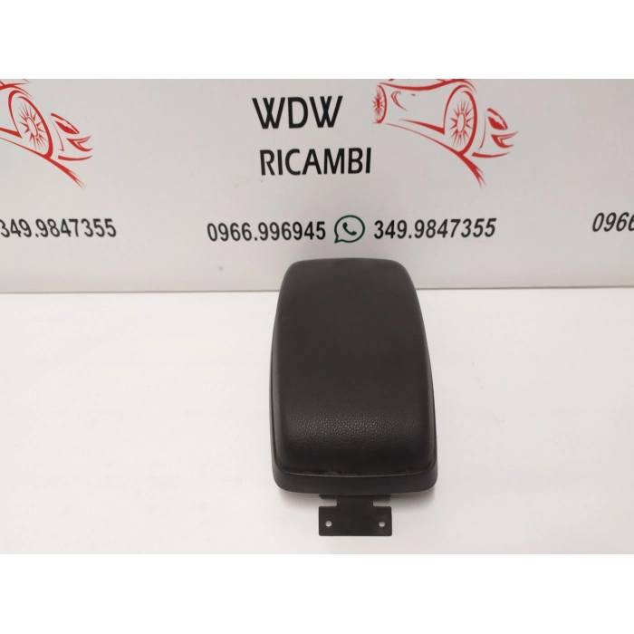 1S7X-F060A76-ABW BRACCIOLO CENTRALE IN PELLE NERO FORD MONDEO 2000 AL 2007 2° SERIE