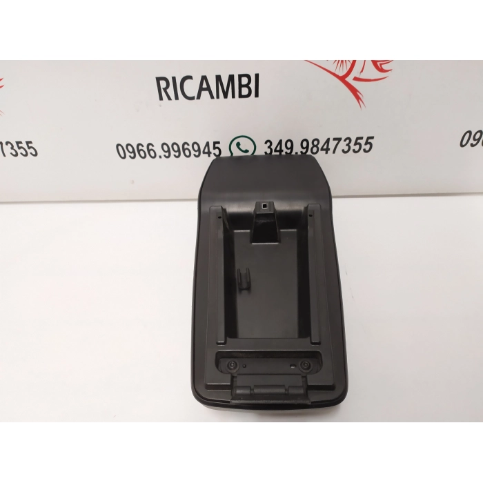 1S7X-F060A76-ABW BRACCIOLO CENTRALE IN PELLE NERO FORD MONDEO 2000 AL 2007 2° SERIE