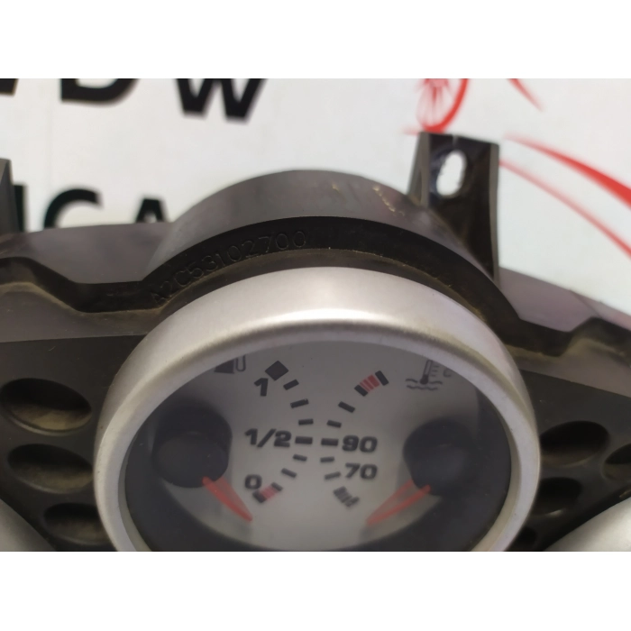 A2C53065547 QUADRO QUADRANTE TACHIMETRO CONTACHILOMETRI PEUGEOT 207 1.4 50KW 2007