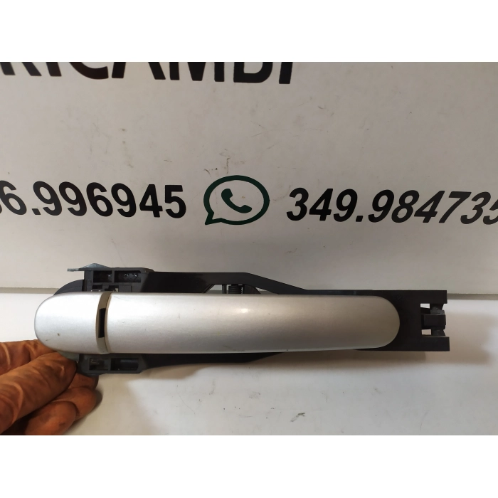 6Y0837885 MANIGLIA ESTERNA PORTIERA POSTERIORE POST SINISTRA SX SKODA FABIA 1 SERIE