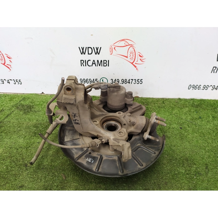 MOZZO FUSELLO COMPLETO DI DISCO E PINZA ANTERIORE ANT SINISTO SX AUDI A3 1.9 105CV 2008-2013