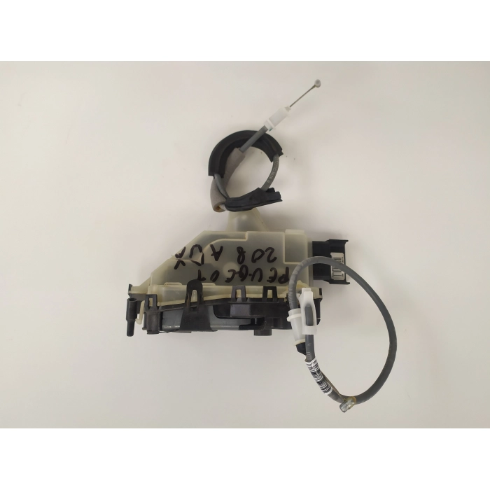 PSA444121 SERRATURA CHIUSURA PORTA ANTERIORE DESTRO DX USATO PEUGEOT 208 DAL 2019 IN POI 2° SERIE
