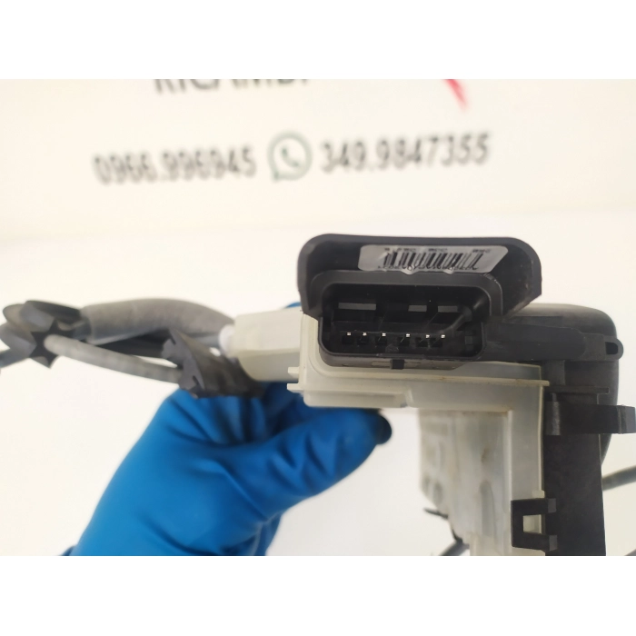 PSA444121 SERRATURA CHIUSURA PORTA ANTERIORE DESTRO DX USATO PEUGEOT 208 DAL 2019 IN POI 2° SERIE
