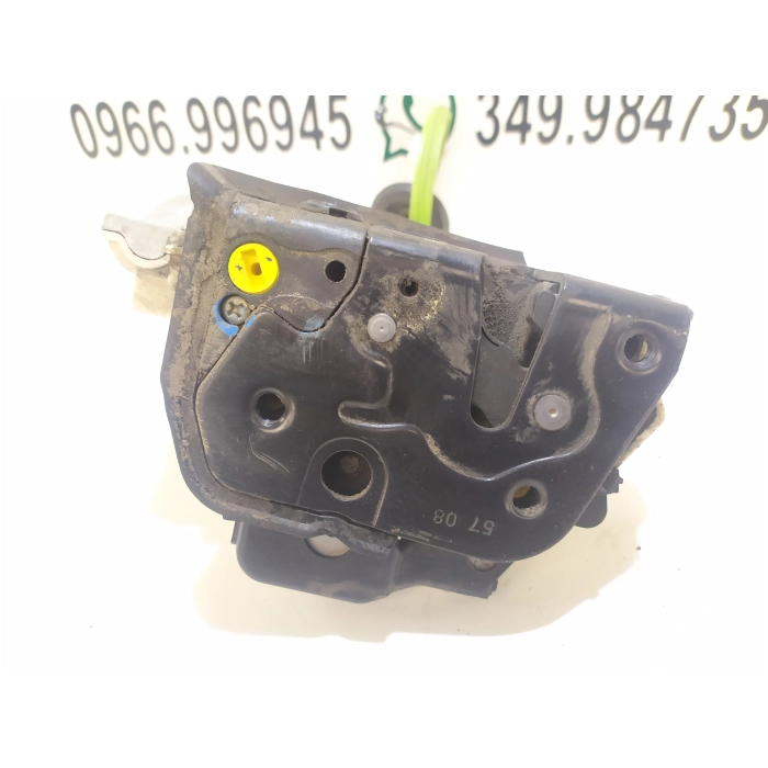 4F0839015 SERRATURA CHIUSURA PORTA POSTERIORE POST SINISTRO SX USATO AUDI A3 8P 1.9 (2008 / 2013) 2009