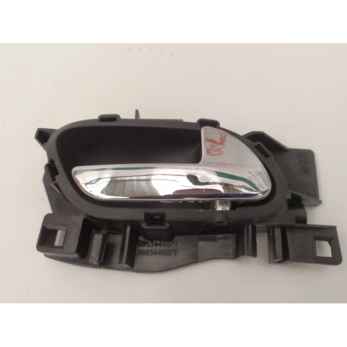 9683446577 MANIGLIA INTERNA APRI PORTA POSTERIORE POST DESTRO USATO CITROEN C3 1.6 HDI (2009\2016) 2010