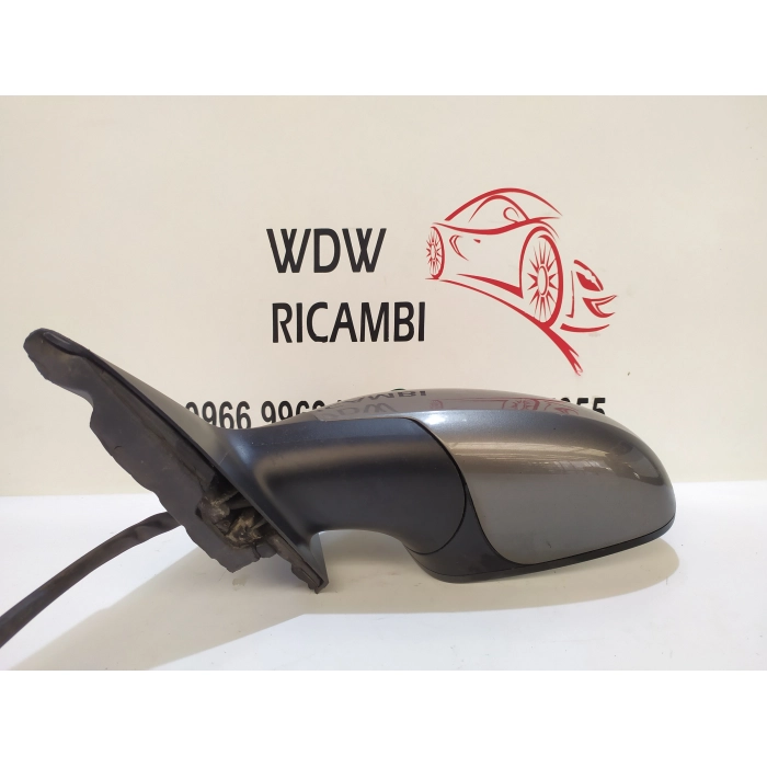 876047 SPECCHIO SPECCHIETTO MANUALE PORTA ANTERIORE SINISTRO SX USATO SEAT IBIZA 1.4 16V (2002\2009) 2002