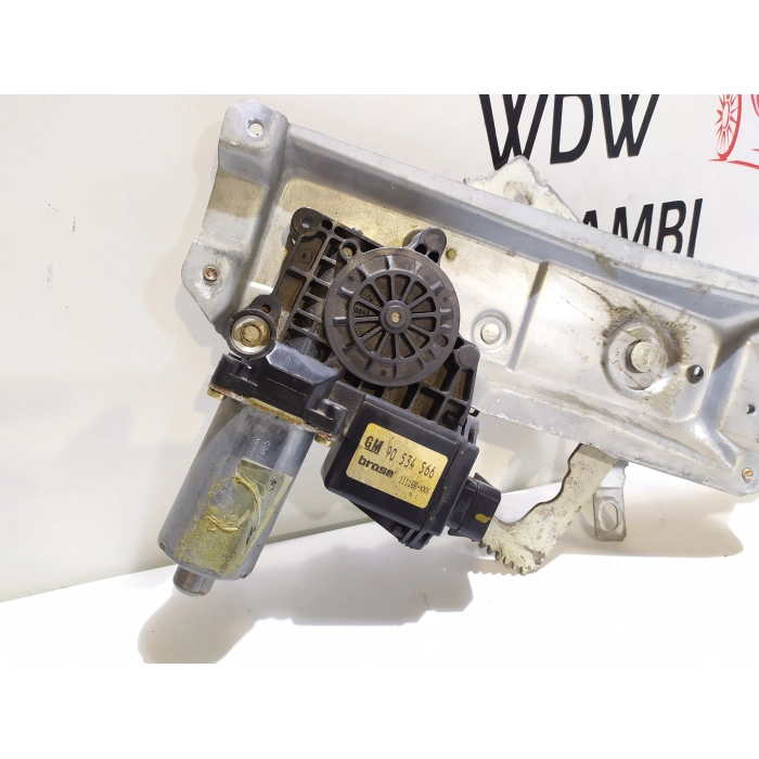 90534564 ALZAVETRO ALZACRISTALLO PORTA ANTERIORE DESTRO DX USATO OPEL TIGRA 1.4 (1994\2001) 1999