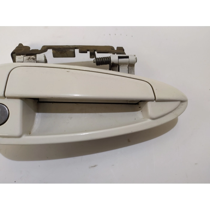 MANIGLIA ESTERNA PORTA ANTERIORE DESTRO DX USATO BIANCO FIAT GRANDE PUNTO (199) 1.3 90CV (2005\2011)