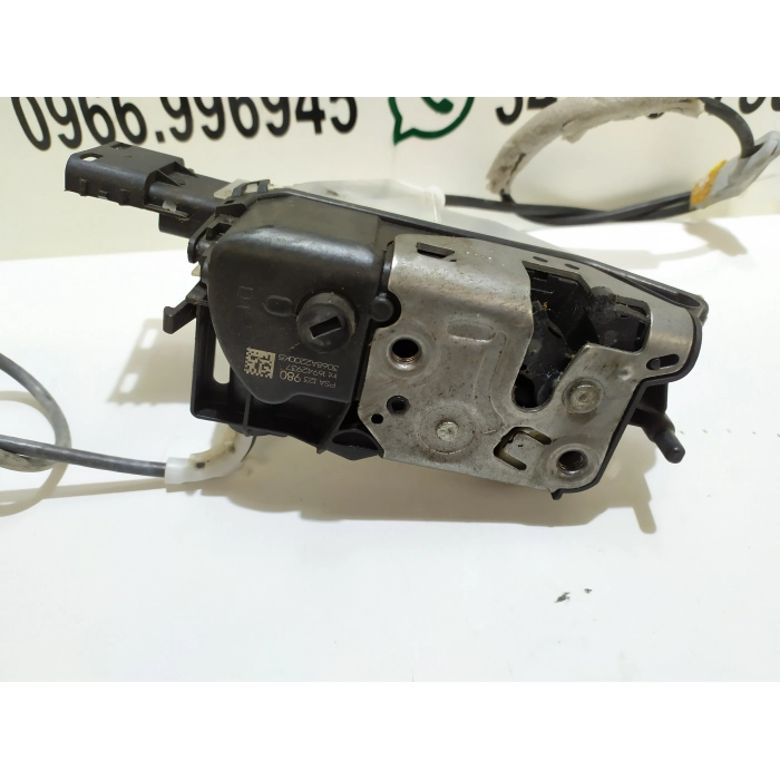 PSA123980 SERRATURA CHIUSURA PORTA ANTERIORE DESTRO DX USATO CITROEN C3 3° (DAL 2016 IN POI >)