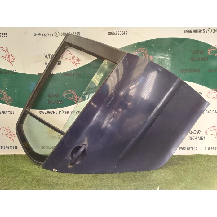 PORTA PORTIERA SPORTELLO POSTERIORE POST DESTRO DX VW GOLF V 5 2003 - 2008 BLU COMPLETA