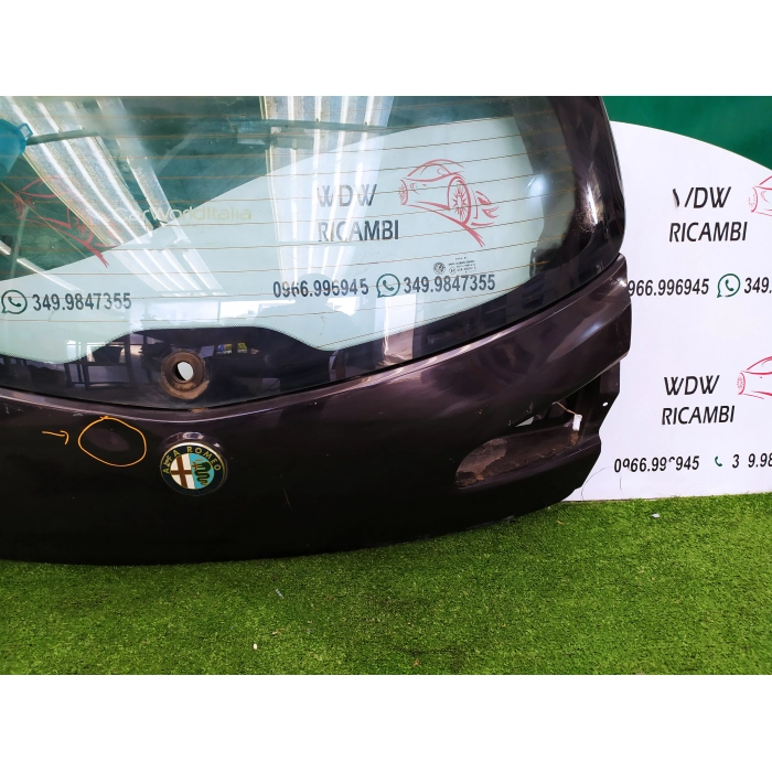 PORTELLONE COFANO BAULE POSTERIORE POST USATO NERO ALFA ROMEO 147 1.6 (2000\2010)
