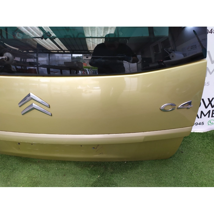 PORTELLONE COFANO BAULE POSTERIORE POST USATO GIALLO CITROEN C4 PICASSO (2006\2013)