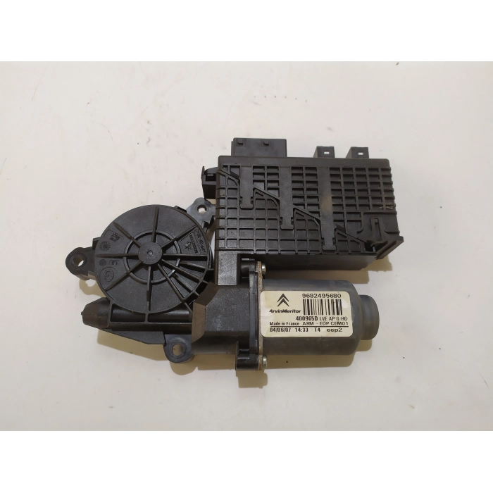 9682495680 MOTORINO ALZAVETRO PORTA ANTERIORE SINISTRO SX USATO CITROEN C4 PICASSO (2006\2013)