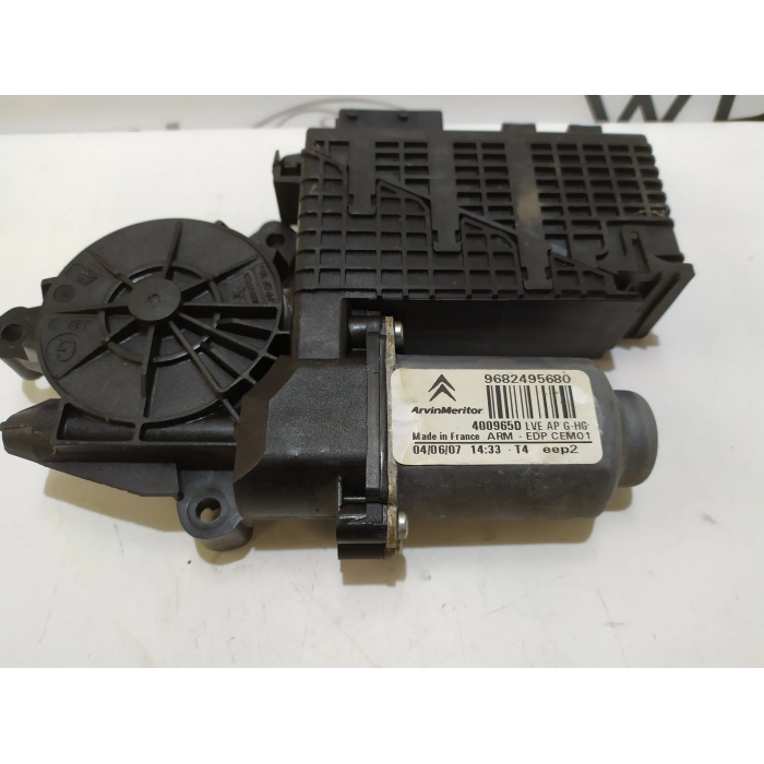 9682495680 MOTORINO ALZAVETRO PORTA ANTERIORE SINISTRO SX USATO CITROEN C4 PICASSO (2006\2013)
