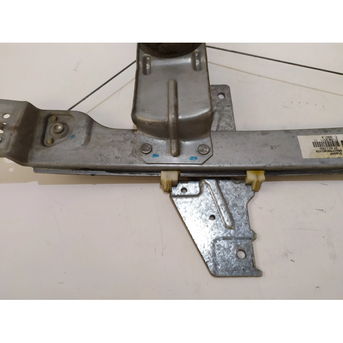 9650768080 ALZAVETRO MANUALE PORTA POSTERIORE DESTRO DX USATO PEUGEOT 207 1.6 HDI (2006\2015)