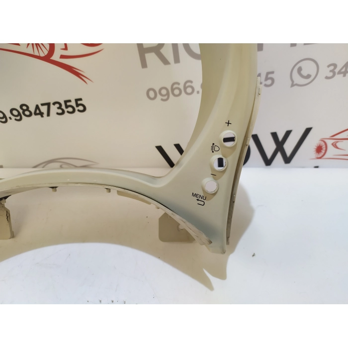 735628917 CORNICE RIVESTIMENTO CONTACHILOMETRI USATO FIAT 500 RESTYLING DAL 2015 IN POI >