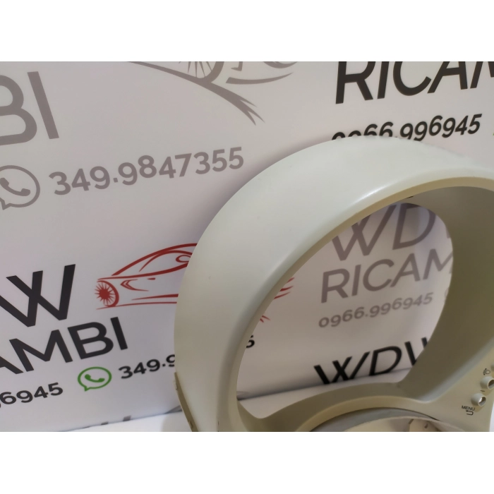 735628917 CORNICE RIVESTIMENTO CONTACHILOMETRI USATO FIAT 500 RESTYLING DAL 2015 IN POI >