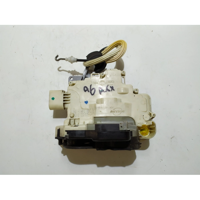 4F1837015E SERRATURA CHIUSURA PORTA ANTERIORE SINISTRO SX USATO AUDI A6 (C6) (2004\2011)