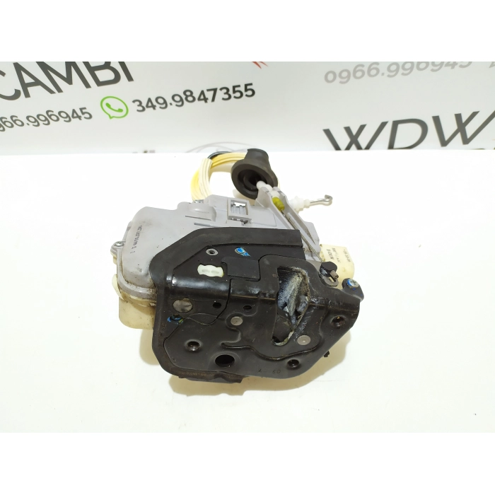 4F1837015E SERRATURA CHIUSURA PORTA ANTERIORE SINISTRO SX USATO AUDI A6 (C6) (2004\2011)
