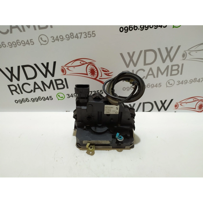 55701964 SERRATURA PORTA ANTERIORE DESTRO DX USATO FIAT GRANDE PUNTO (199) (2005\2011)
