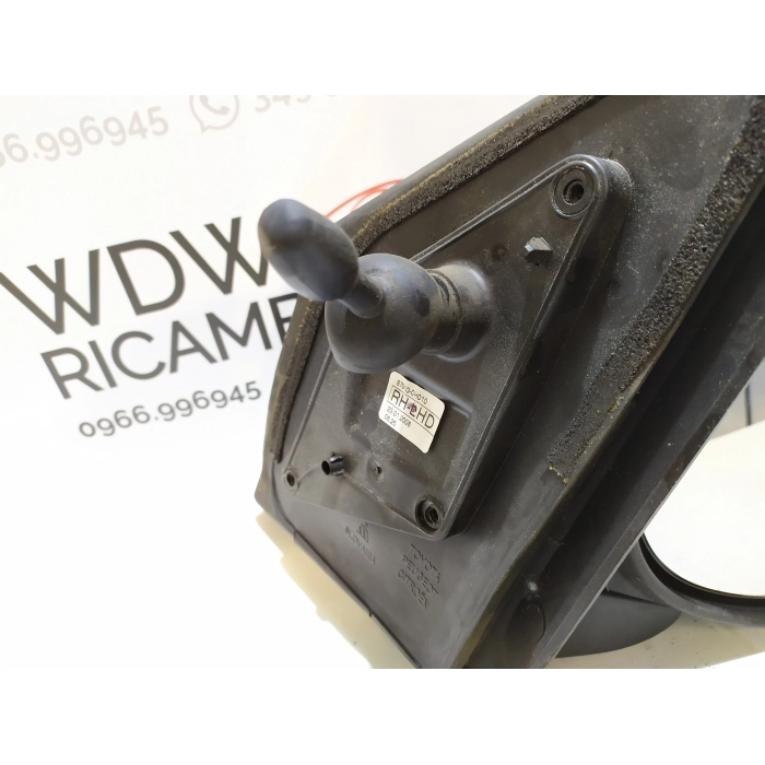 87910-0H010 SPECCHIO SPECCHIETTO MANUALE LATO DESTRO DX USATO PEUGEOT 107 1.0 (2005\2014)