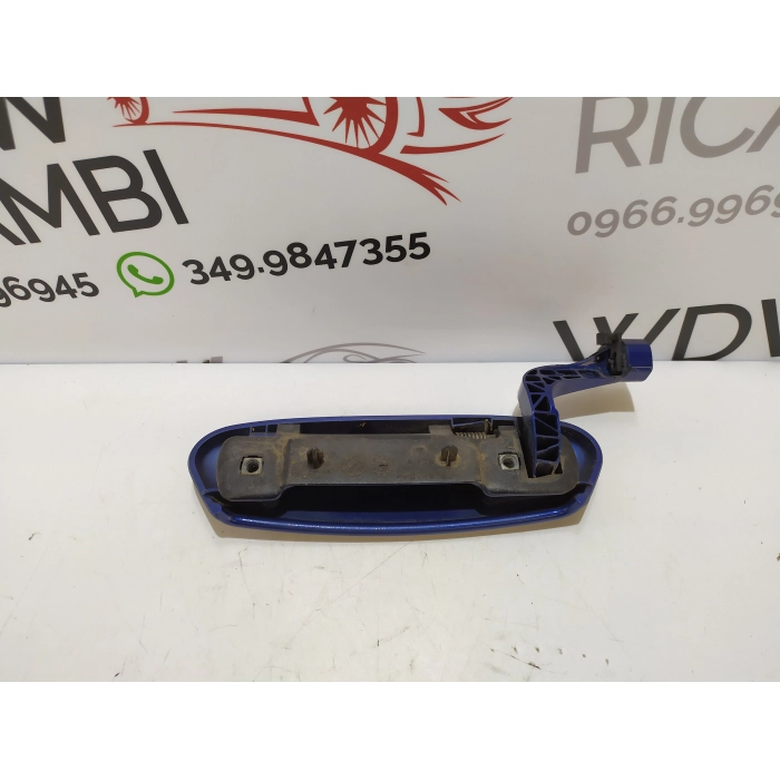 MANIGLIA ESTERNA PORTA ANTERIORE DESTRO DX USATO BLU FIAT PUNTO (188) 1.3 (2003\2007)